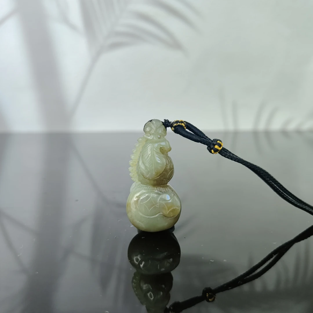 N和田玉福禄吊坠0319