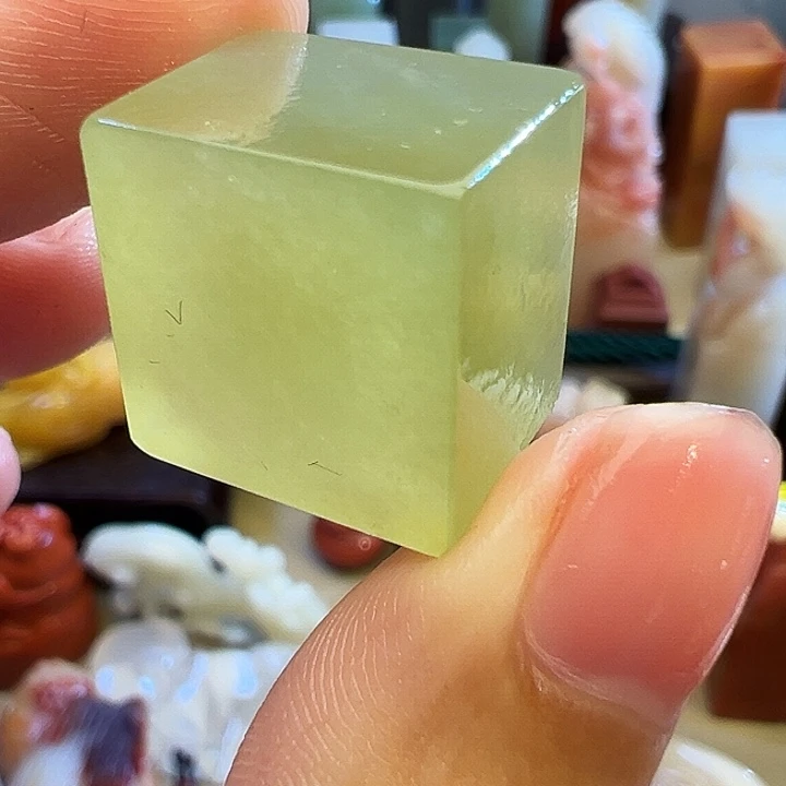 印石寿山石小冰糖