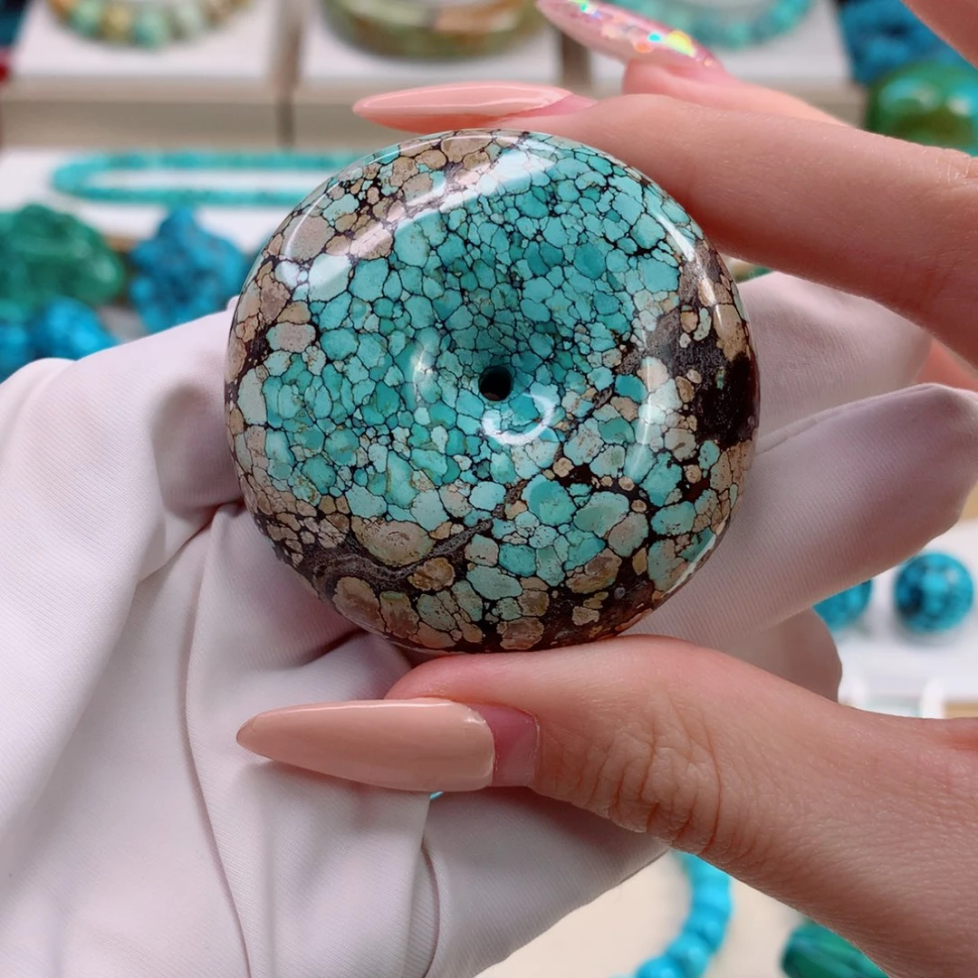 未镶嵌绿松石珠宝奇石博*