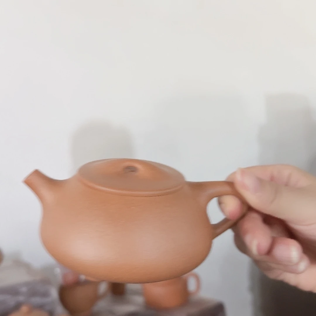 茶壶紫砂宜兴原矿紫砂老宕口黄金段