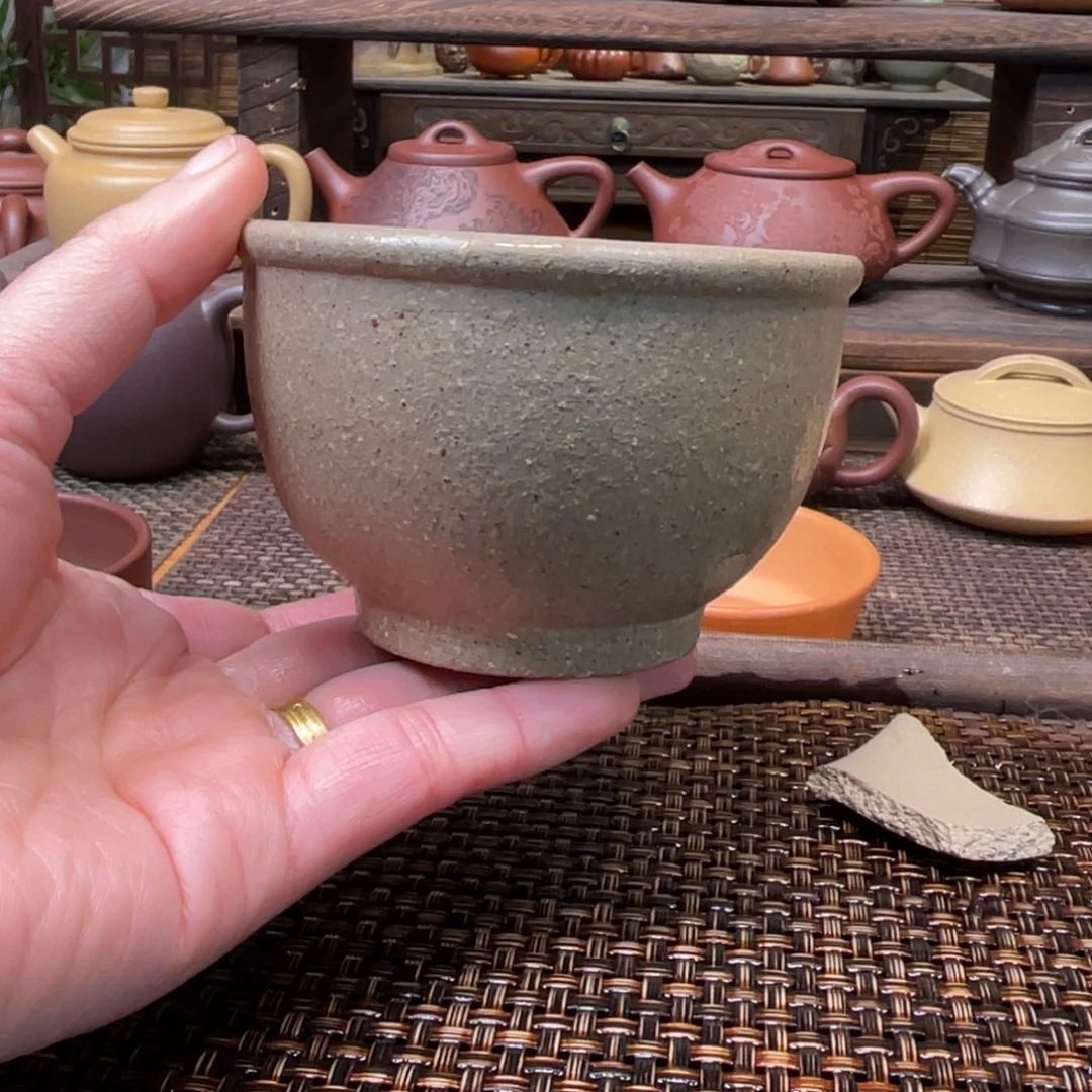 紫砂茶壶宜兴原矿紫砂手工制150