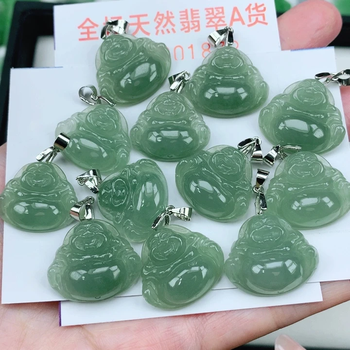 翡翠未镶嵌颈饰多样性发其1
