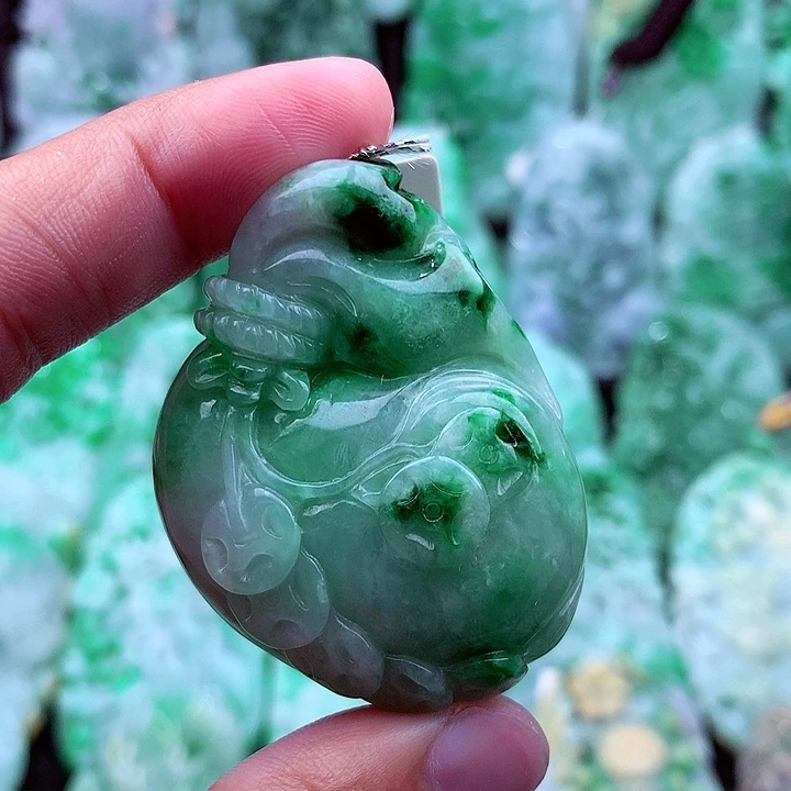 翡翠吊坠(不含链)未镶嵌