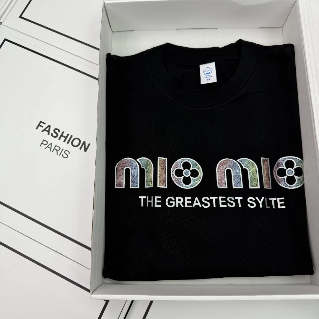 【8号链接】五彩M宽松潮流轻奢短袖【LS】