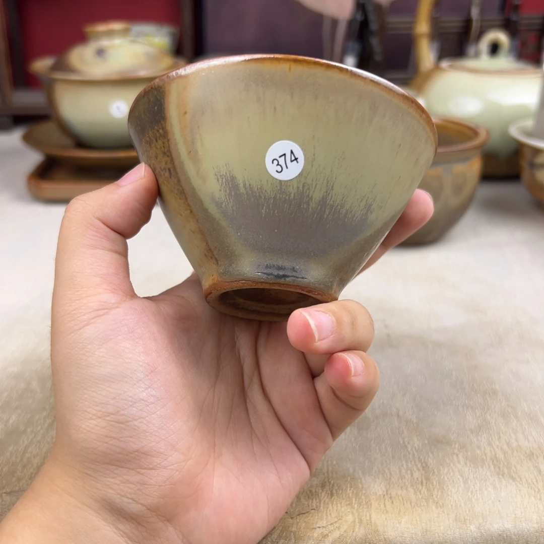 杯纯手工柴烧主人杯