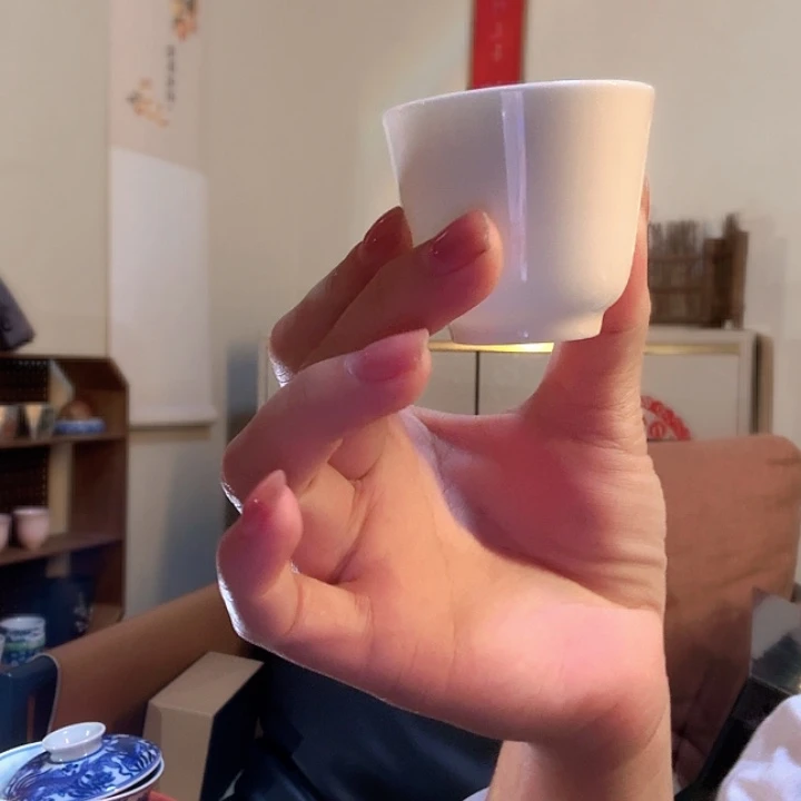 陶瓷主人杯配一泡肉桂