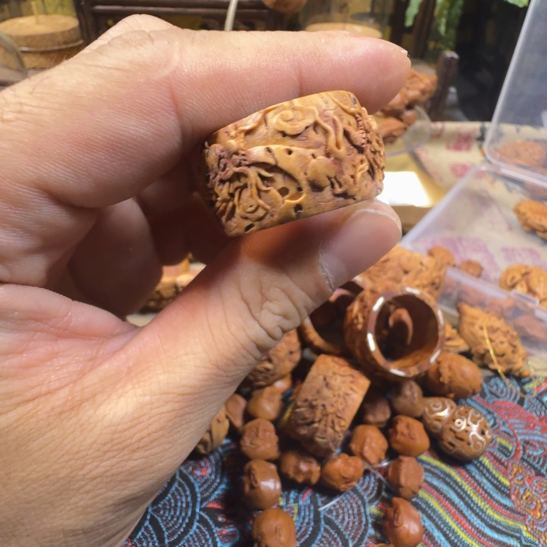 核桃手串/手链桃核扳指一个9