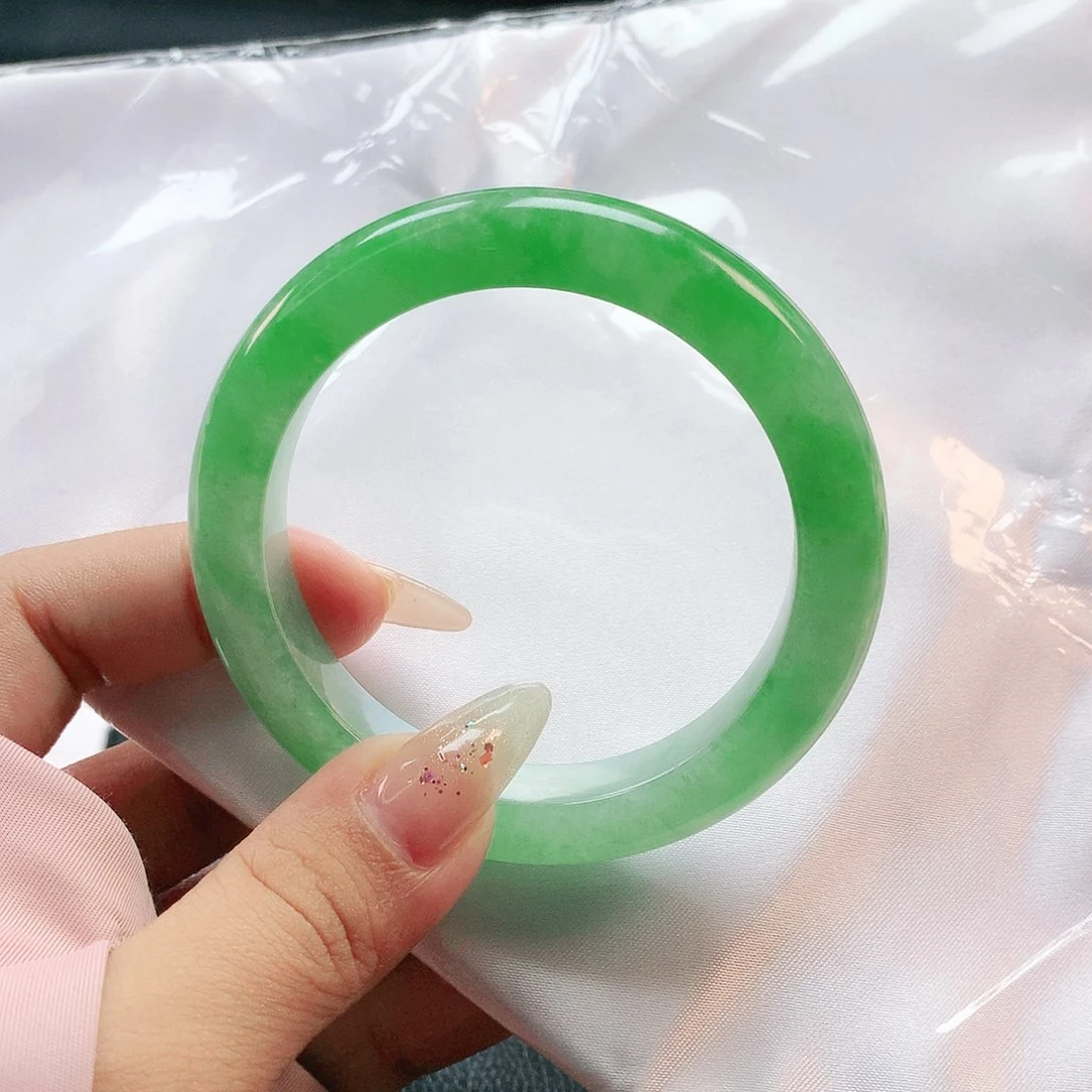 未镶嵌手镯翡翠1****h55圈2605