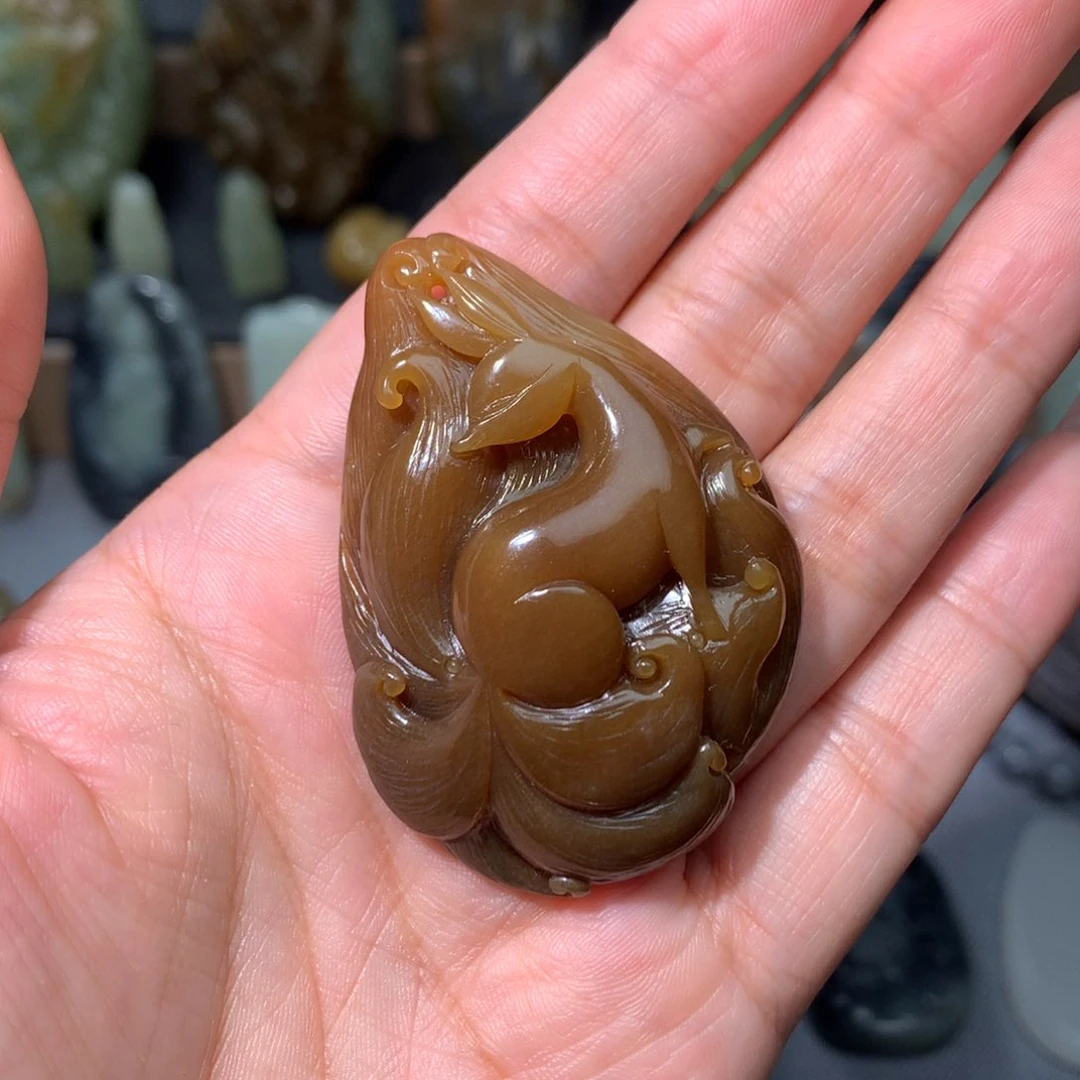 颈饰未镶嵌和田玉