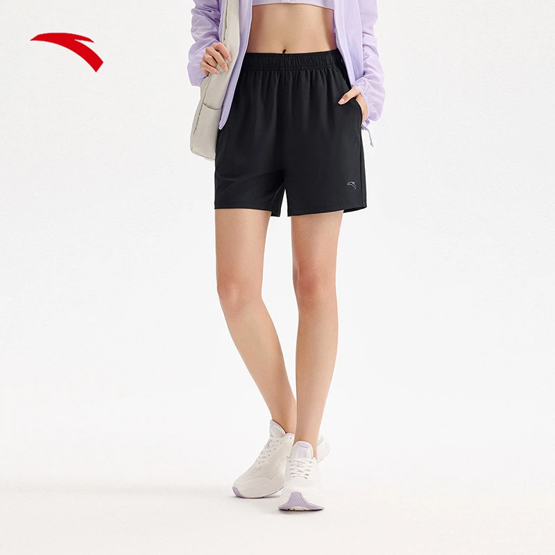 安踏进阶跑女子吸湿速干短裤夏季时尚百搭休闲运动短裤162525506