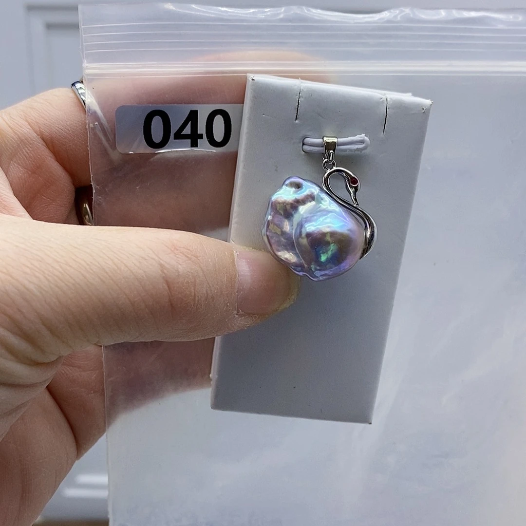 颈饰合金淡水珍珠