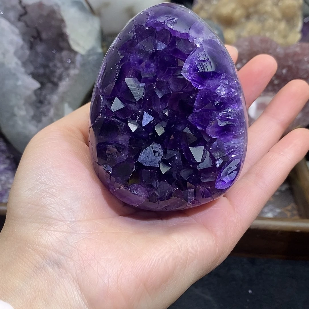 大型摆件（非配饰）紫晶未镶嵌