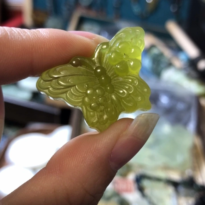 岫玉未镶嵌岫玉挂件
