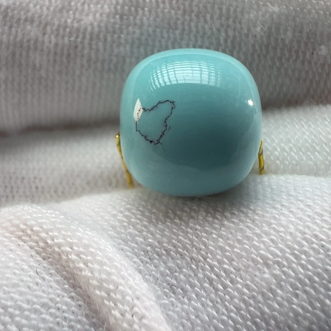 绿松石未镶嵌配饰9.5×8.8