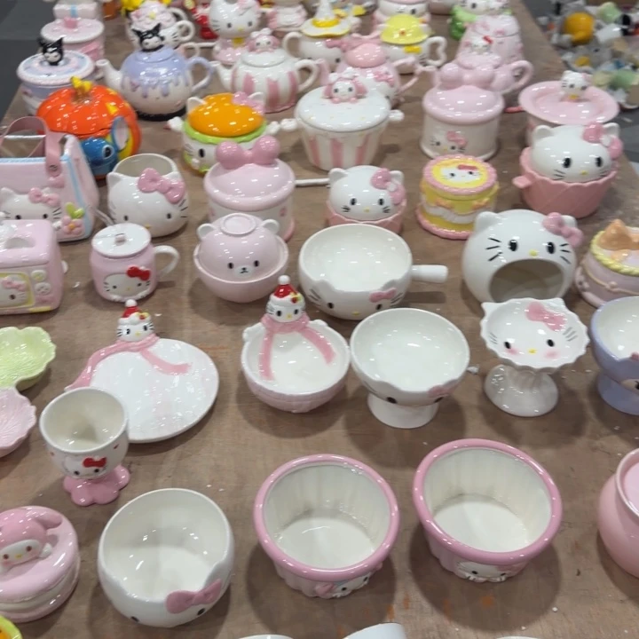 全新正版 釉下彩高温瓷 原单尾货