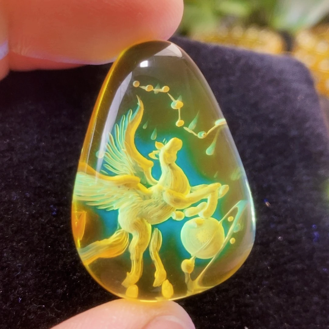 【闪购商品】未镶嵌吊坠(不含链)金珀