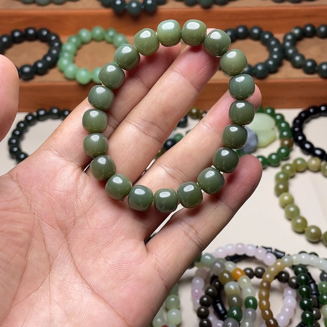 未镶嵌手串和田玉