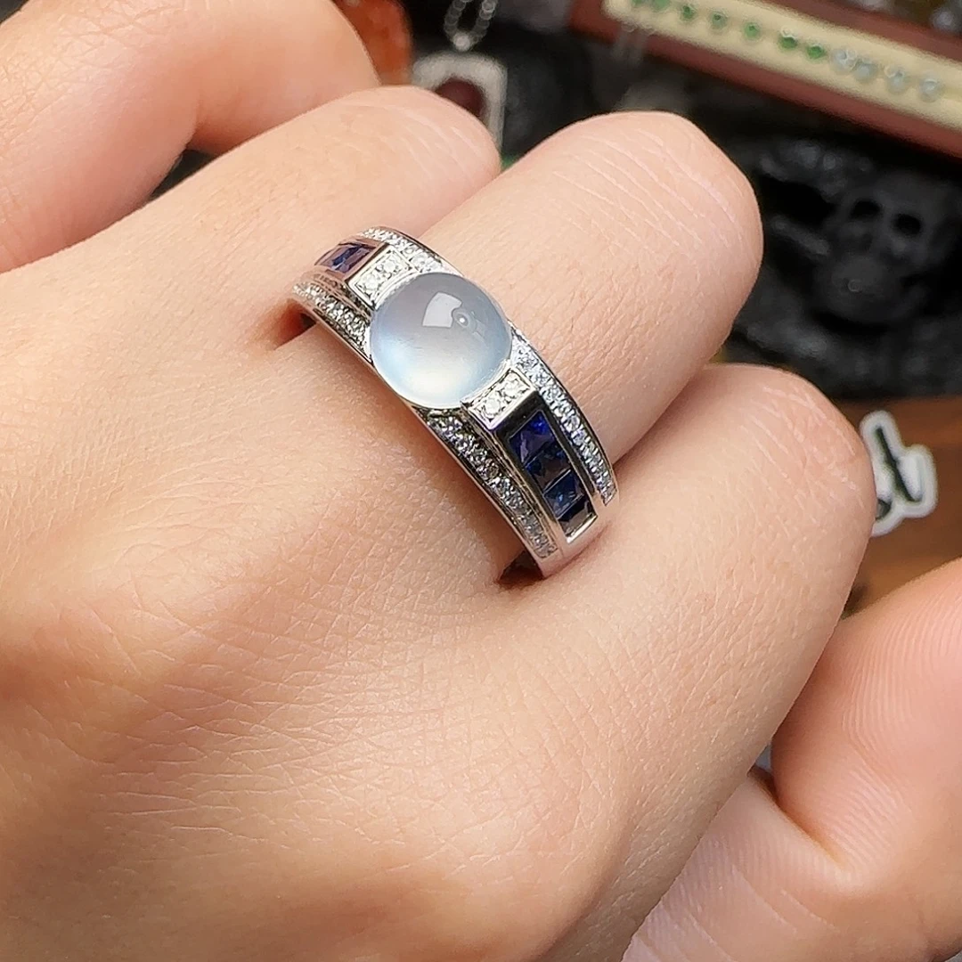 微***Y翡翠18K金镶嵌颈饰