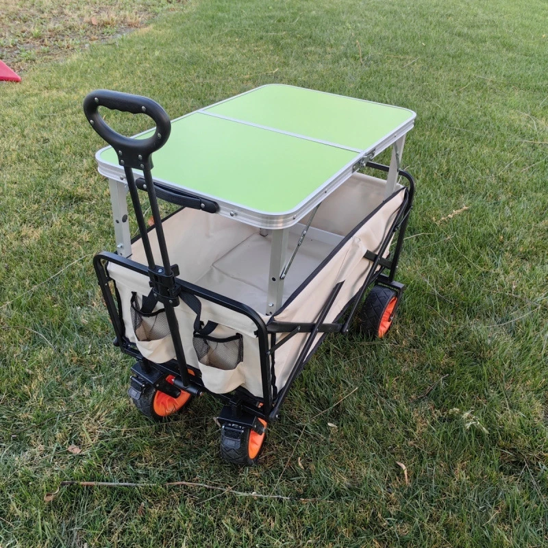 马路露营车多功能折叠户外折叠桌摆摊地推桌餐桌椅便携式铝合金可
