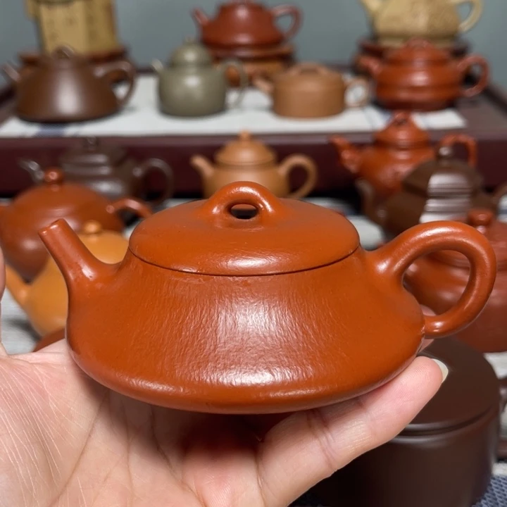 茶壶紫砂全手工隐瓢115cc