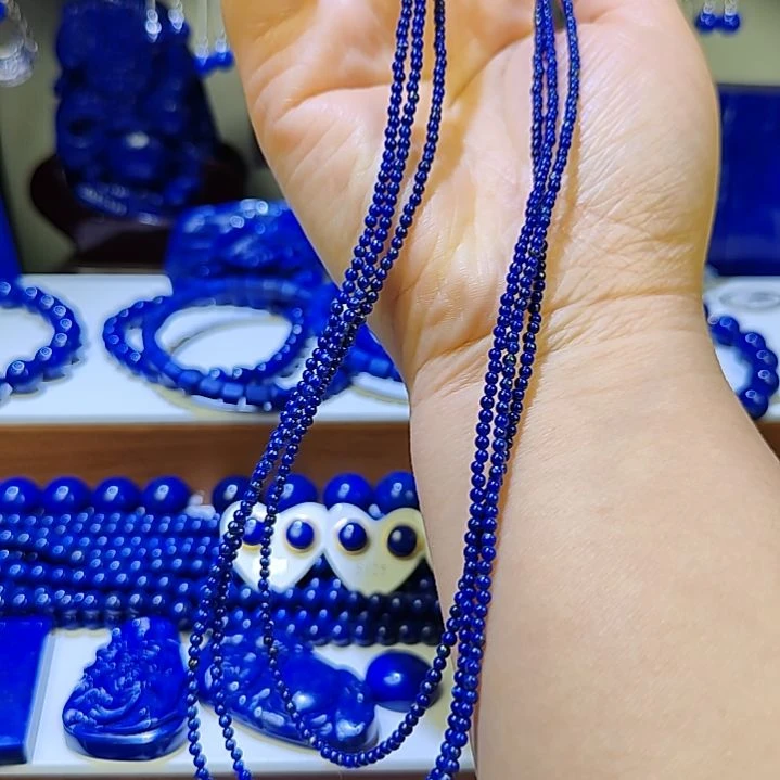 青金石合金项链2mm锁骨链