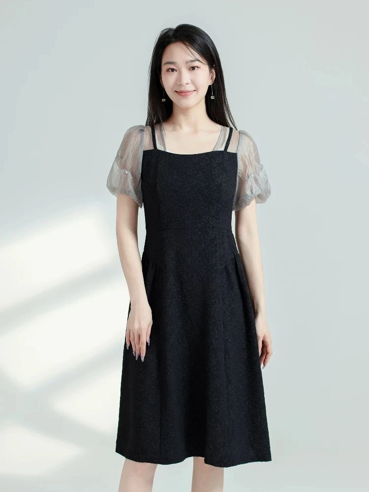依帆专属-789气质时尚连衣裙夏季女装