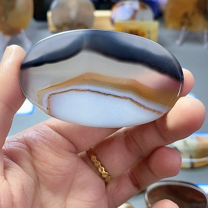 玛瑙/玉髓未镶嵌珠宝半成品