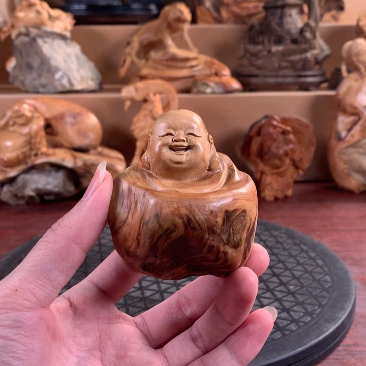 柏木（崖柏）根雕摆件