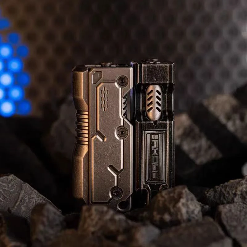 机魂 Proxy推拉磁铁枪栓推牌指尖陀螺金属解压玩具