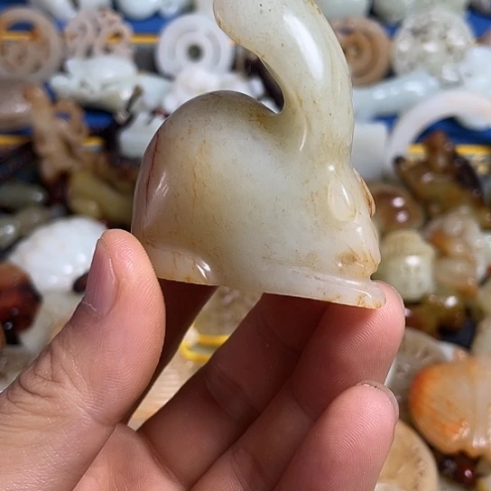 美***好和田玉未镶嵌挂件