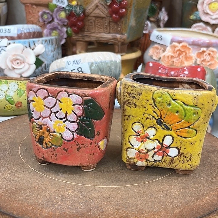 红陶粗陶多肉花盆