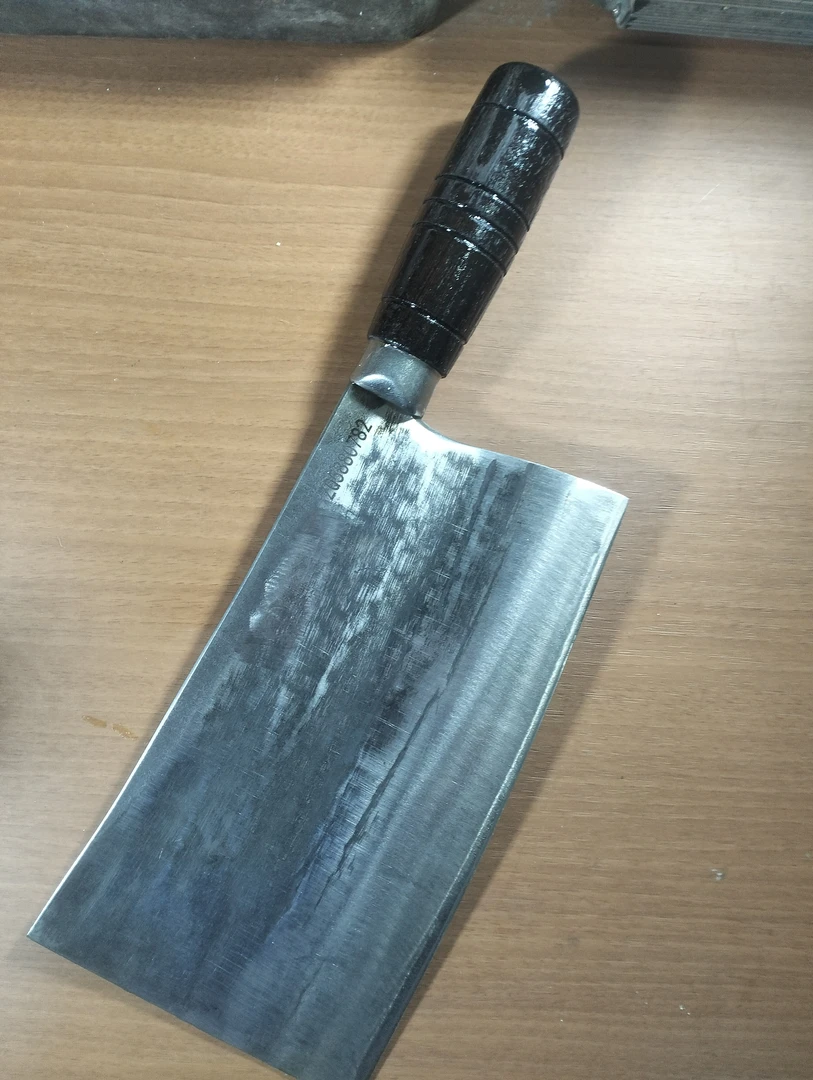 625克，九江弯锻打斩切刀，可切，可斩鸡，鸭，排骨，送刨子一个