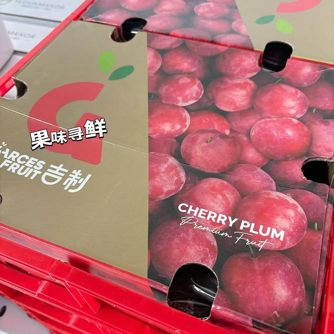 吉制 樱桃李 3J 分装2斤// 原箱5斤 果肉紧实脆嫩，皮薄，汁多。