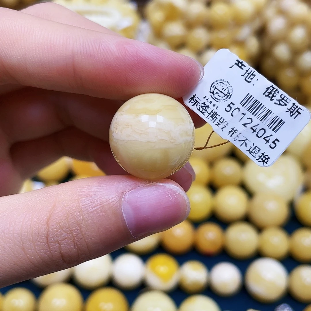 裸石蜜蜡未镶嵌18.8mm