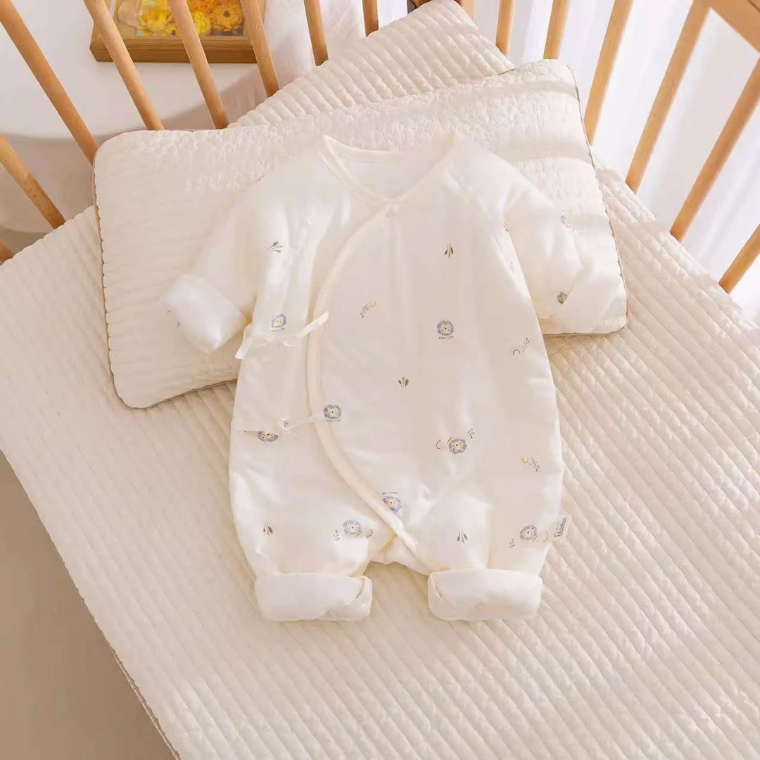 蝴蝶衣秋冬A类哈衣棉衣连体衣[直播间扣号链接】