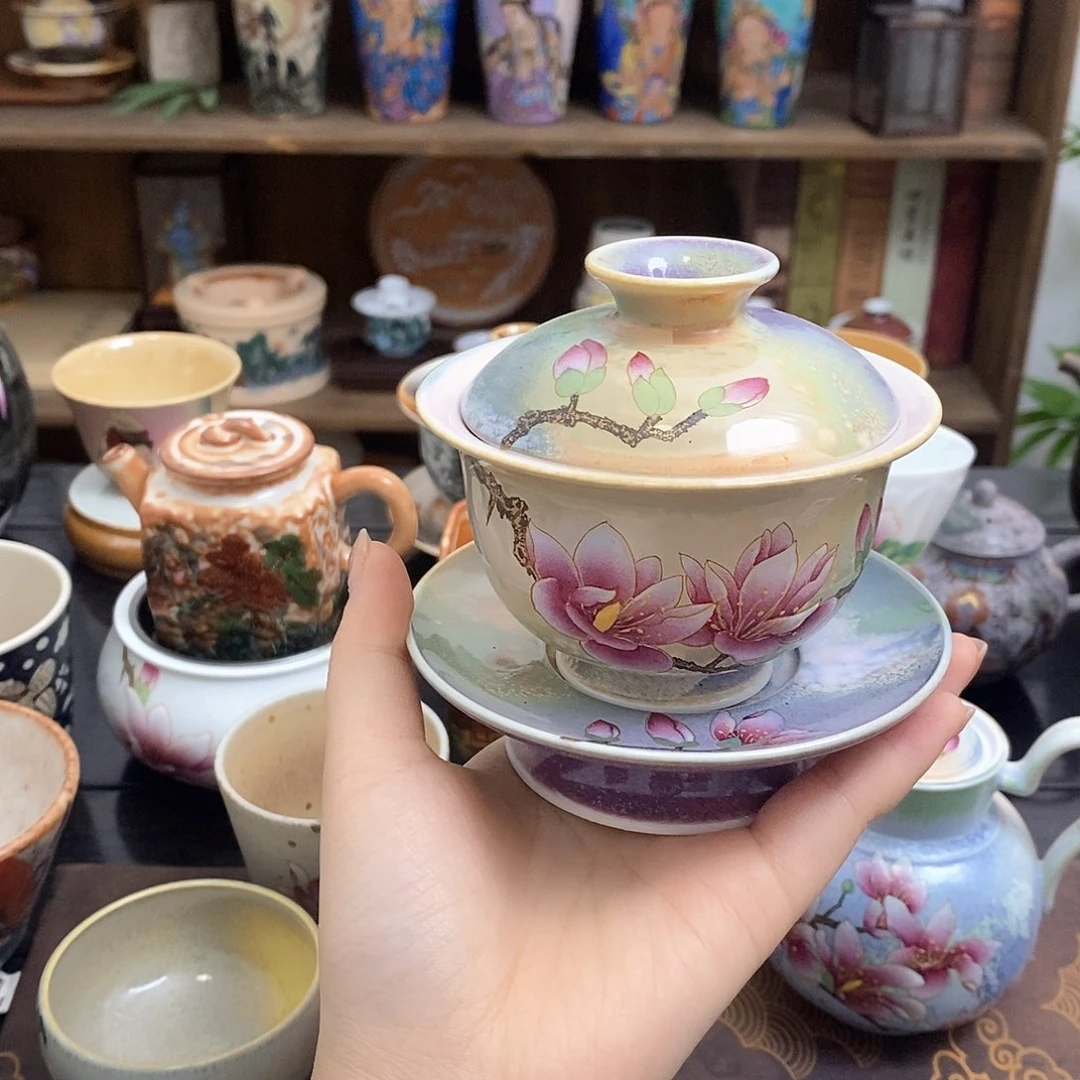 玉兰景德镇手工手绘制作