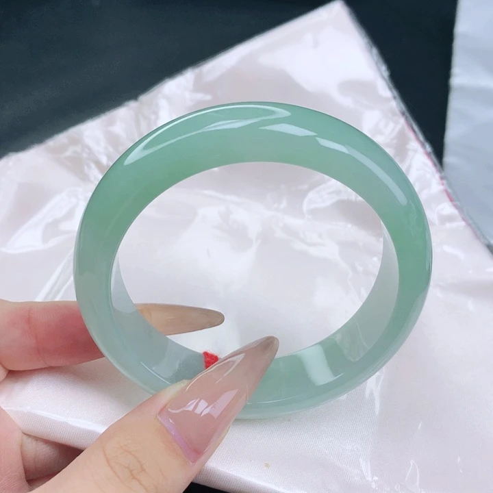 未镶嵌手镯翡翠56-57圈口