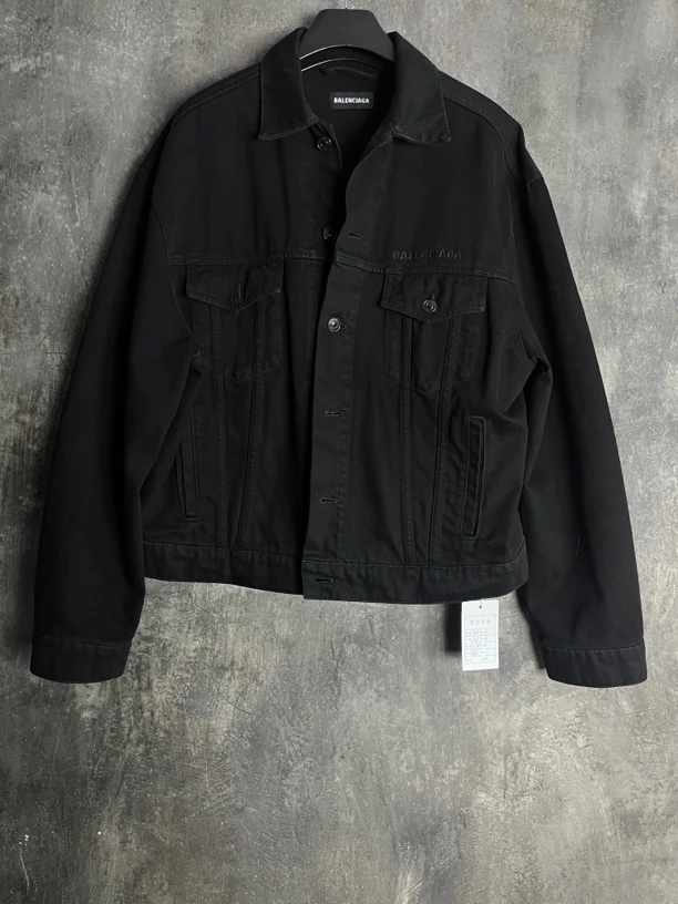 全新未使用 Balenciaga/巴黎世家 46码*1/水洗牛仔夹克外套/02391