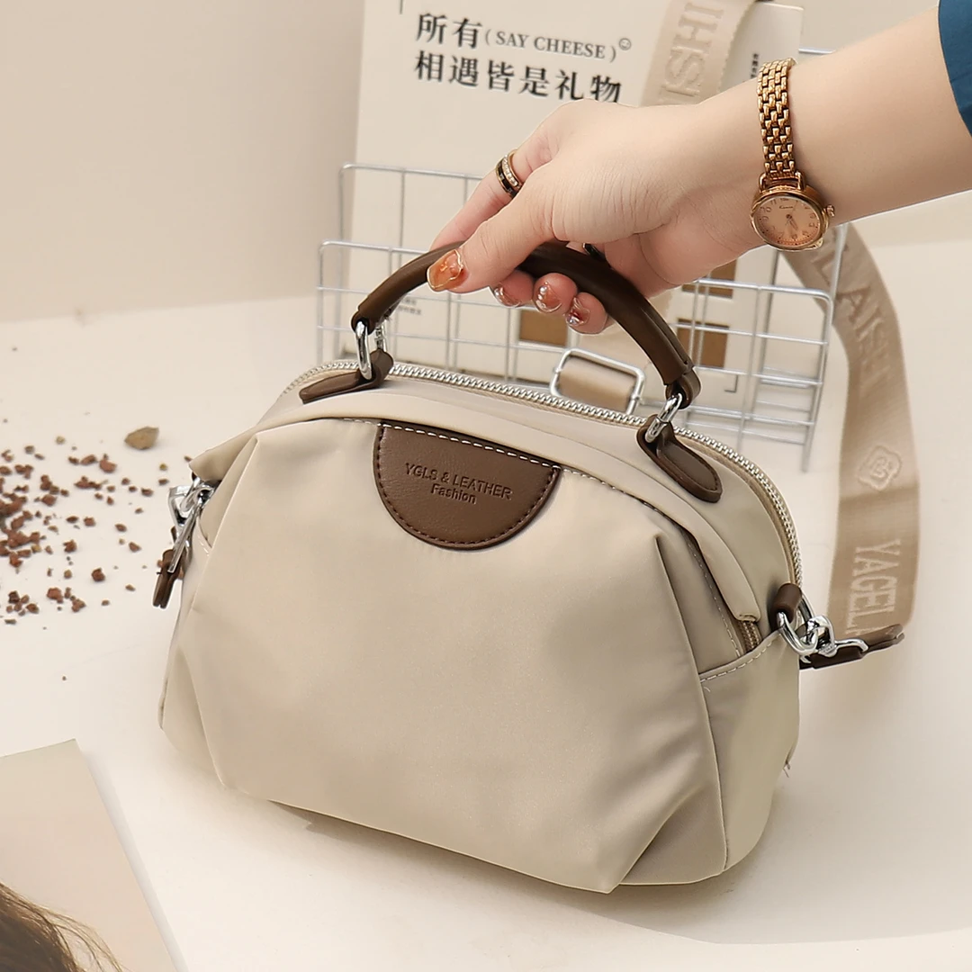 2025新款尼龙布轻便女包百搭大容量手提包时尚休闲通勤单肩斜挎包