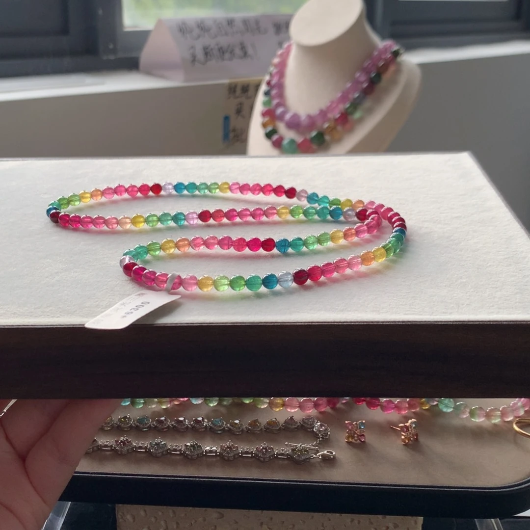 未镶嵌手链碧玺碧玺