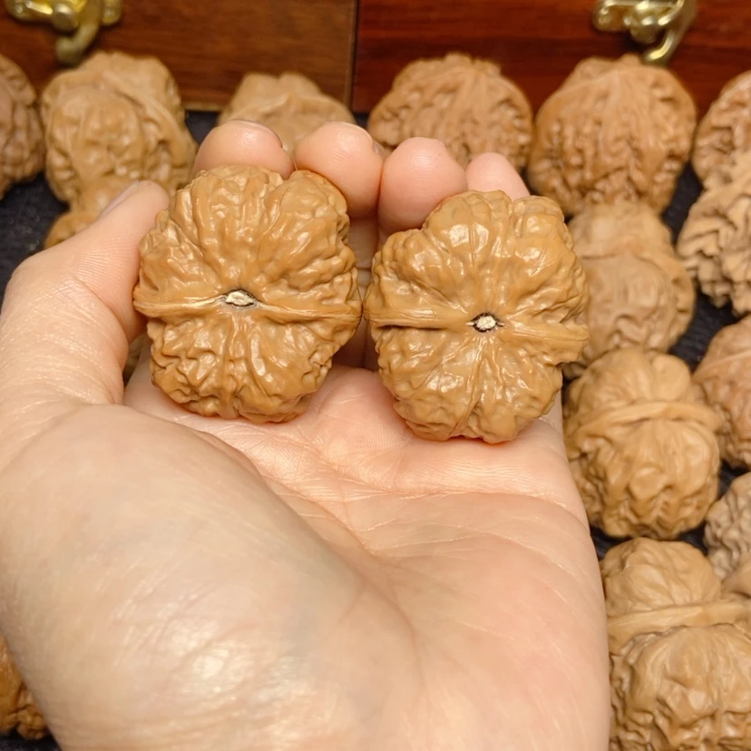 【闪购商品】吊坠文玩核桃老*人蛙蛙34