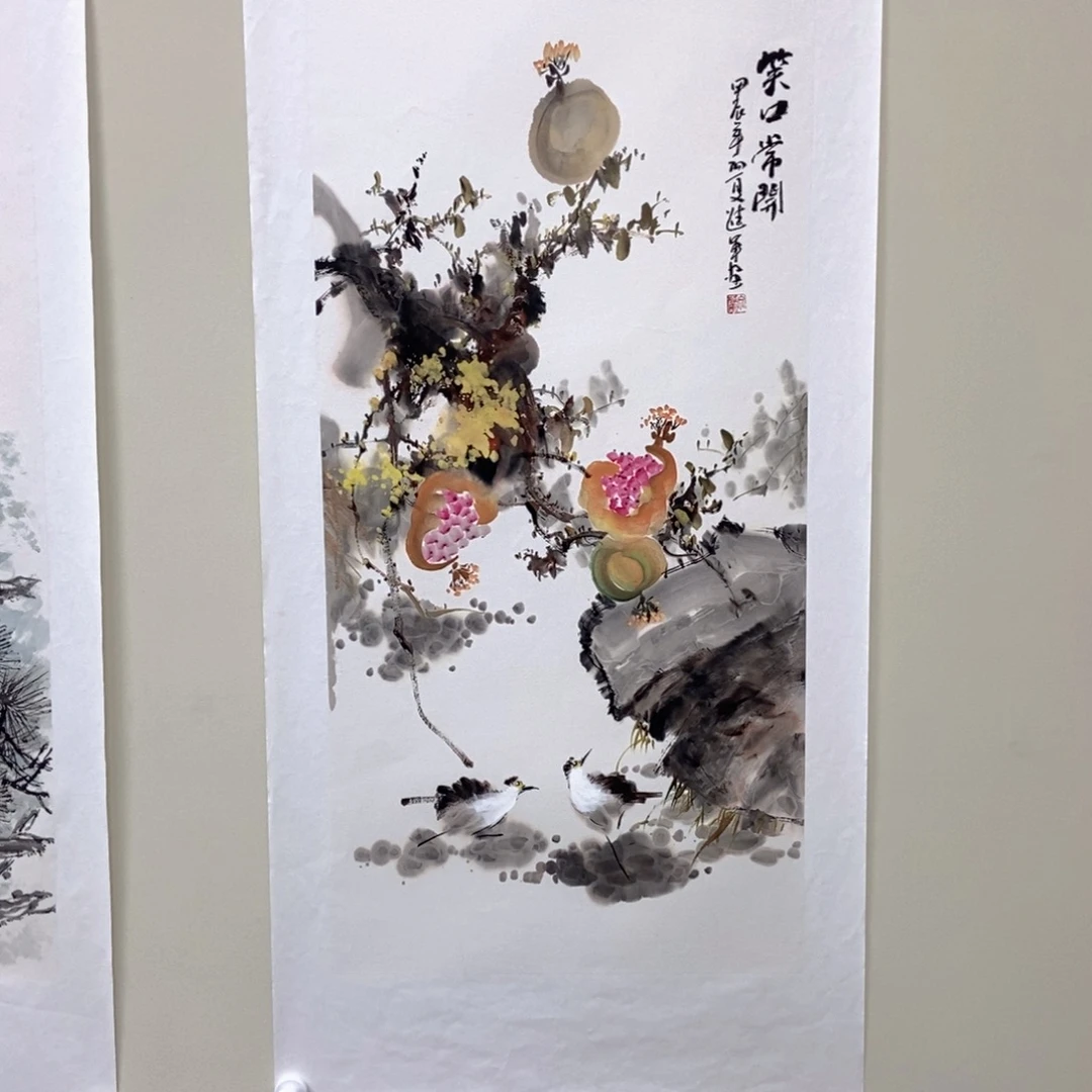 国画文进军三尺精品佳作