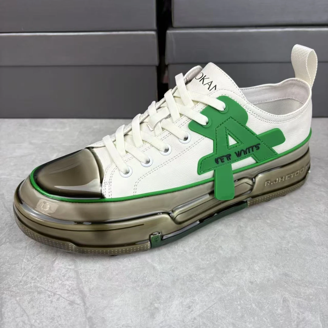 断码清仓真皮男鞋2078