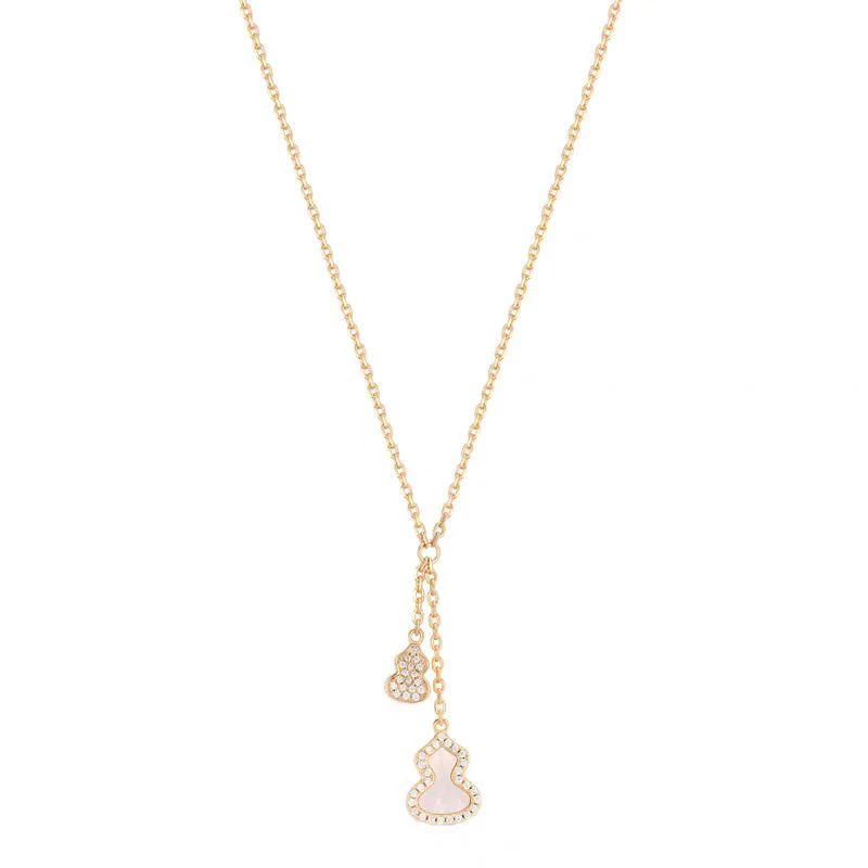 铜合金项链 法式简约项链665