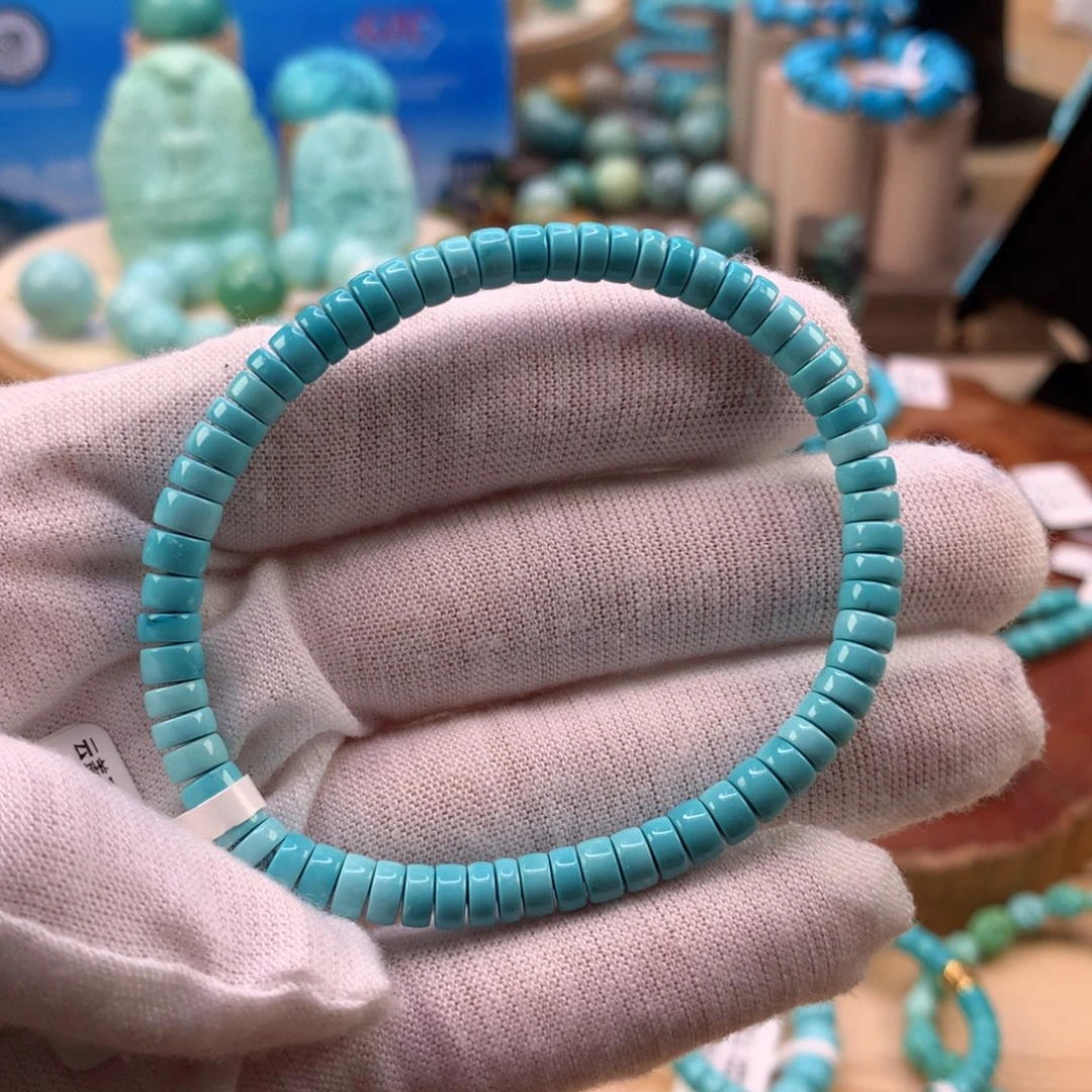 绿松石未镶嵌珠宝奇石5mm