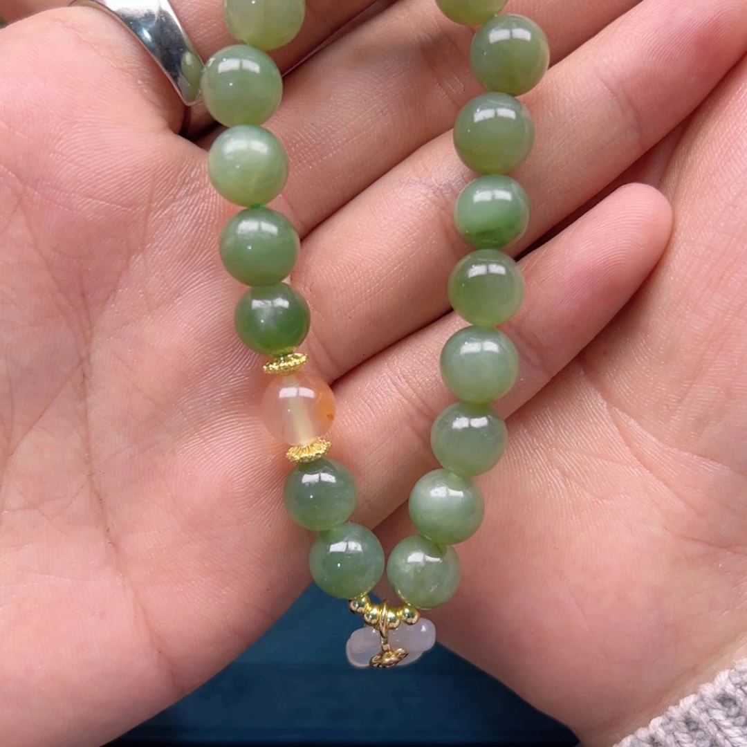 和田玉手链未镶嵌