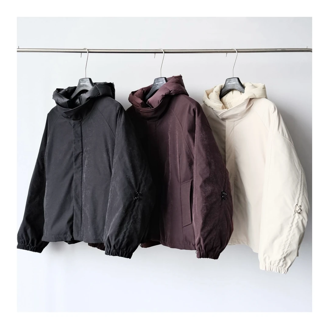 【张茂studio】冬季新款翻领外套内胆可拆卸男士宽松90白鸭绒羽绒服