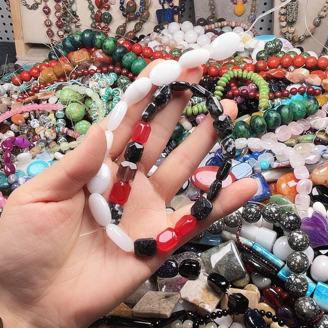 玛瑙/玉髓未镶嵌珠宝半成品多宝