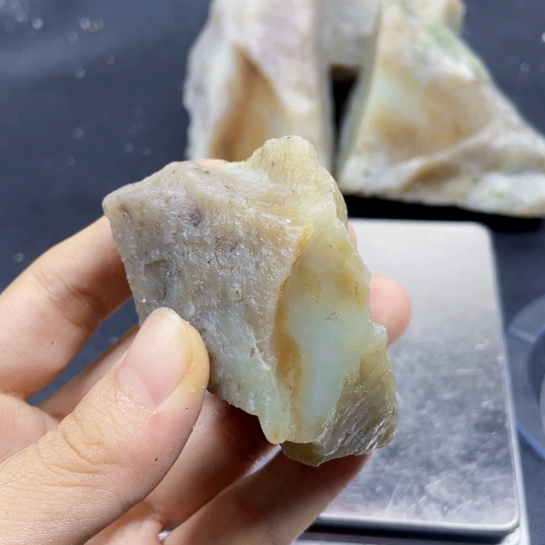 未镶嵌和田玉珠宝半成品