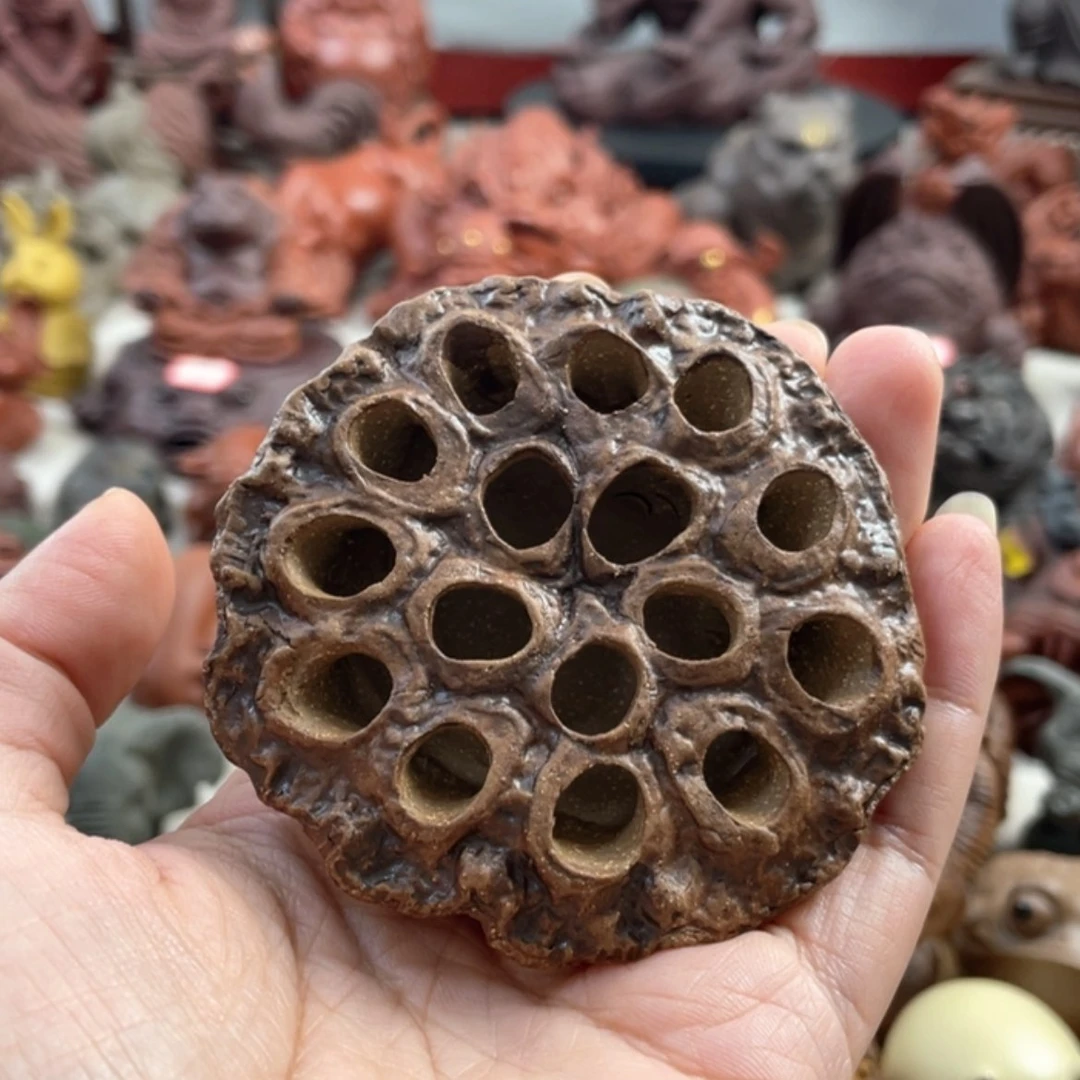 【闪购商品】紫砂茶宠紫砂莲蓬